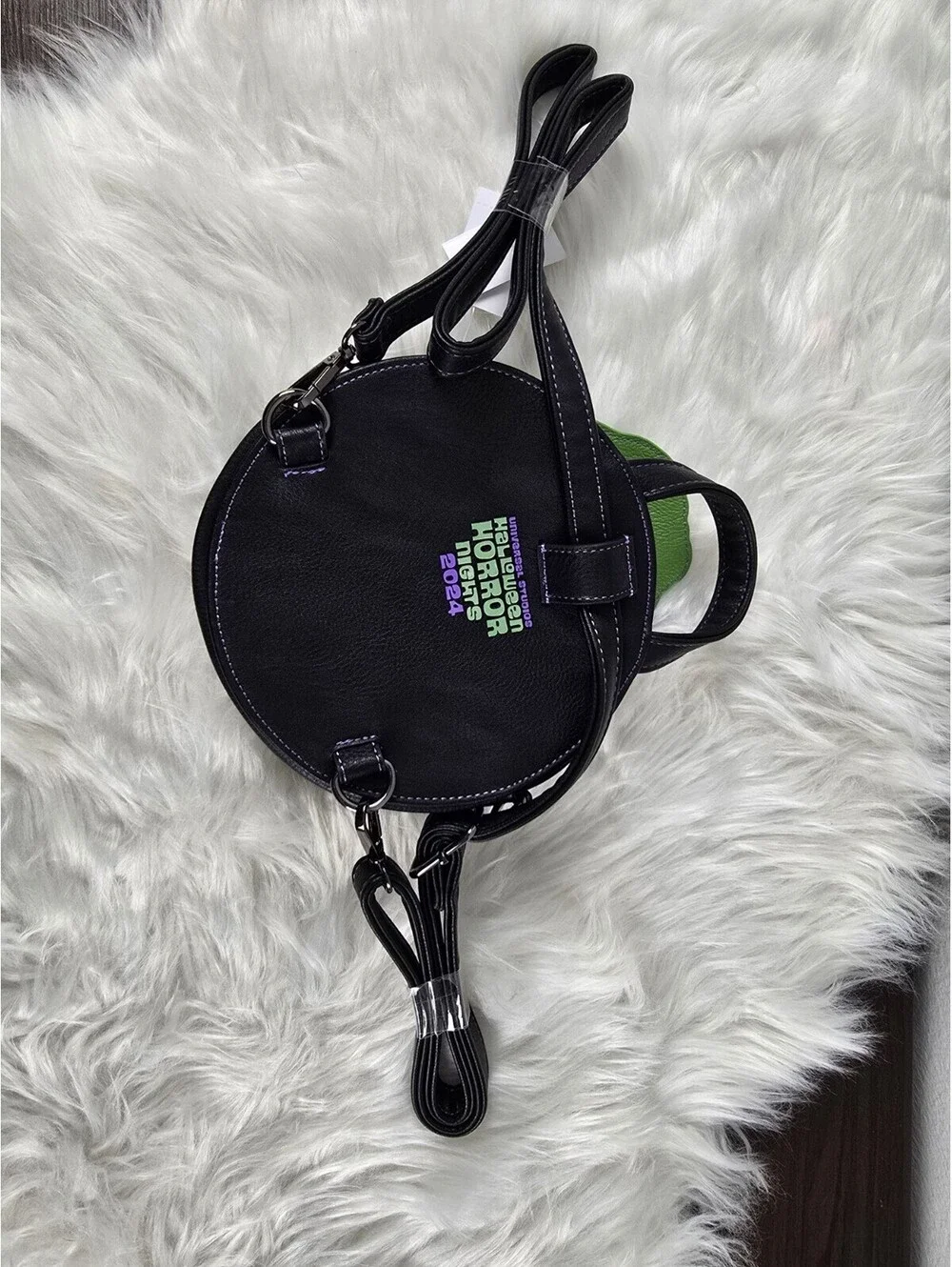 Universal Studios Halloween Horror Nights 2024 Slimer Convertible Backpack Bag